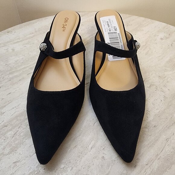 ON 34TH Women's Bennett Mary Jane Dress Mules - Picture 1 of 7